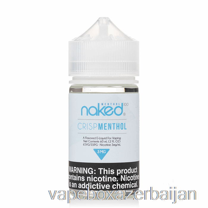 Vape Box Azerbaijan Crisp Menthol - Naked 100 Menthol - 60mL 12mg